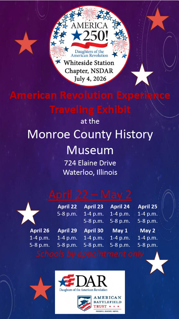 American Revolution Experience Traveling Exhibit flyer